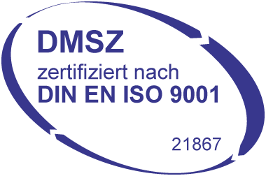 DMSZ Zertifikat für Qualitätsmanagement der AWI Eberlein